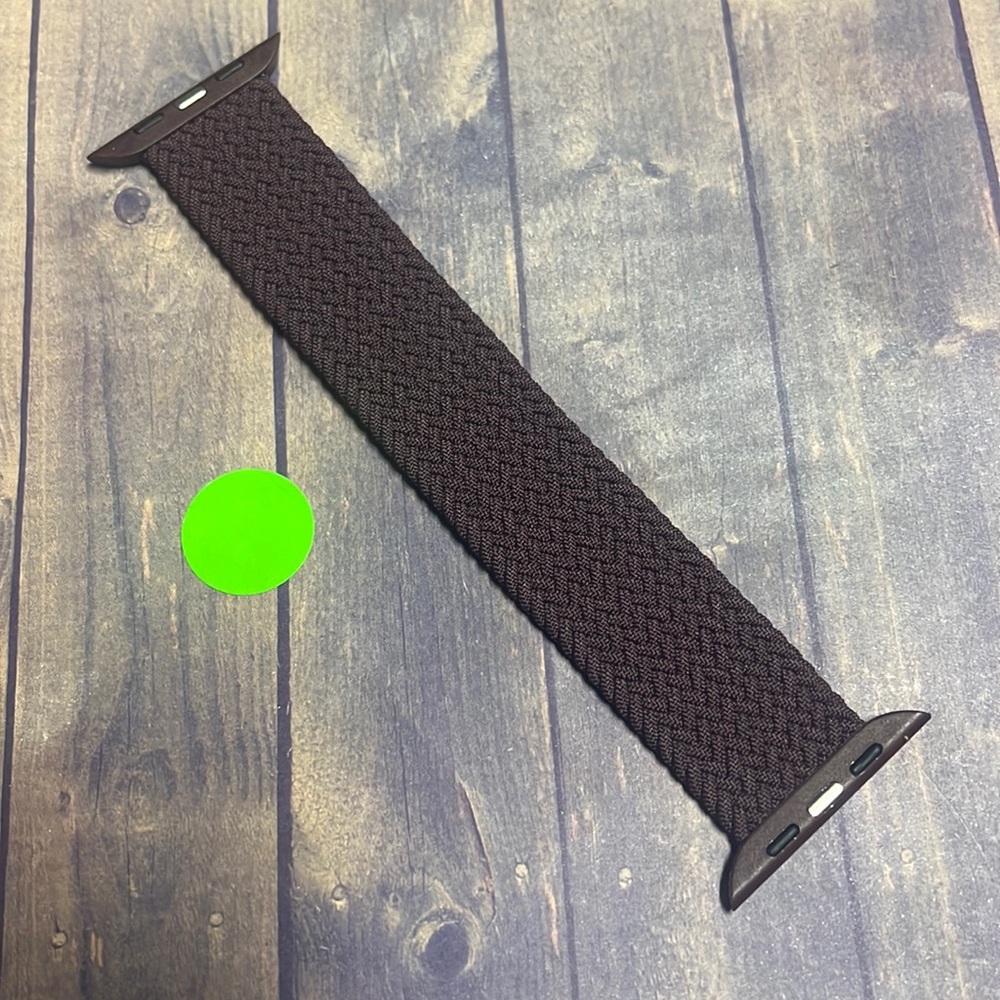 5for$10 Braided 42mm/44mm/49mm Apple watch bands Dark Purple woven stretch XS
